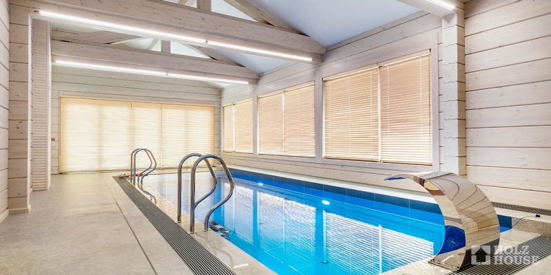 Изысканный двухэтажный дом из клееного бруса по проекту Австрия v3 - фото 16 на сайте Holz House